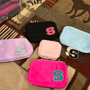 Bundle of makeup bags